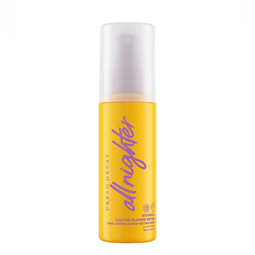 NEW Urban Decay ALL NIGHTER VITAMIN C -CACTUS FLOWER WATER SETTING